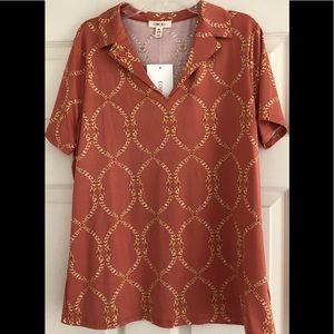 NWT Como Blu Blouse